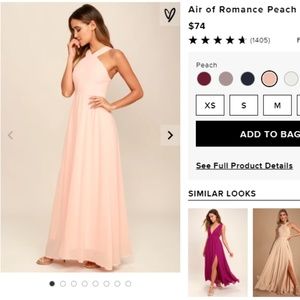 Lulu Air of Romance Bridesmaid MaxiDress